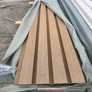 Exterior Castellated Cladding Hobart Forest Oak