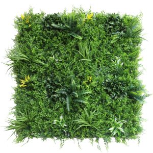 Dense Fern Green Wall Panels 100cmx100cm