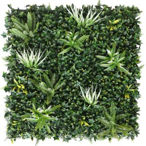 Flourish Dream Green Wall Panels 100cmx100cm