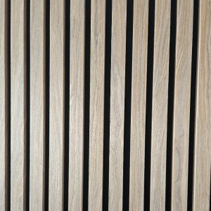 Rosewood Feature Interior Cladding on Acoustic Panelling 2.7mx600mm veneer finish