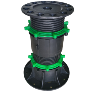 255mm-345mm Decking Pedestal with Extension and joist cradle