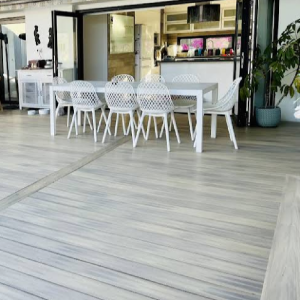 Coastal Sand New Hollowed Premium Capped Composite Decking