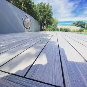 Hamptons White New Hollowed Premium Capped Composite Decking