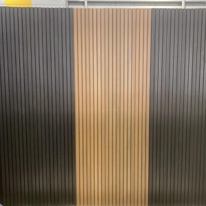 Exterior Castellated Cladding Charcoal Black