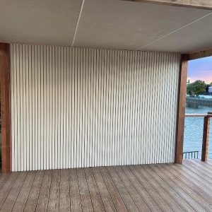 Exterior Castellated Cladding Super White