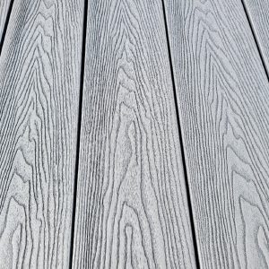Solid Budget Decking Boards Stone grey 146mmx21mm