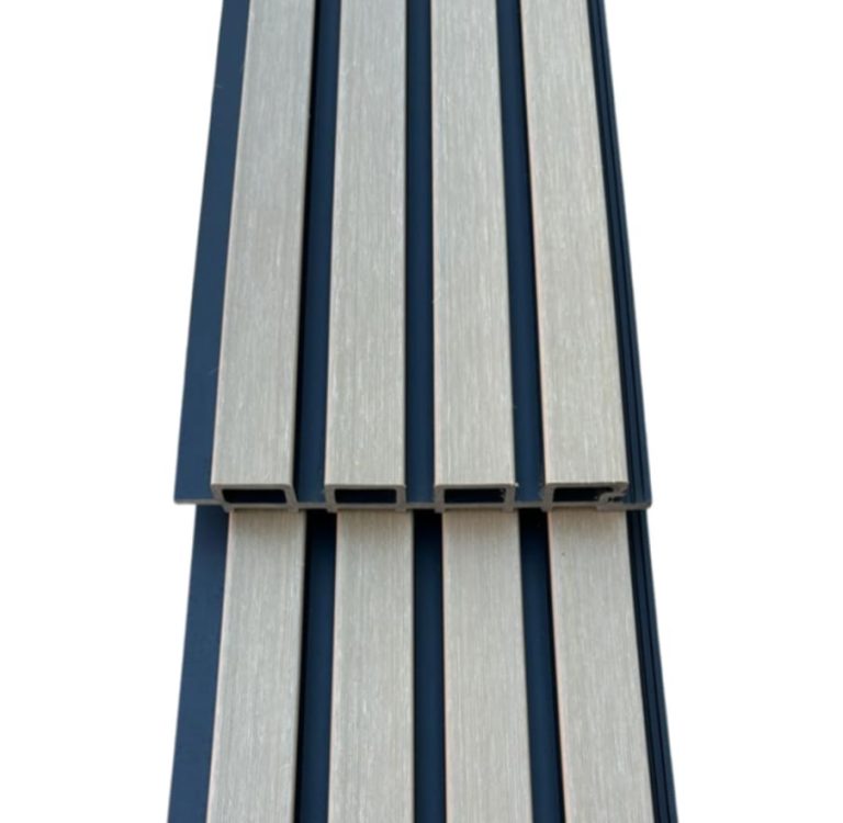 Oak Cladding Steel 4m Oak Noir Exterior Castellated Cladding - Ezy Decking