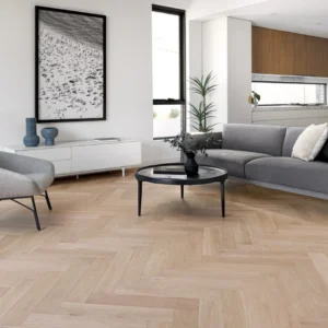 Why Herringbone Pattern Hybrid Flooring Is So Popular Right Now